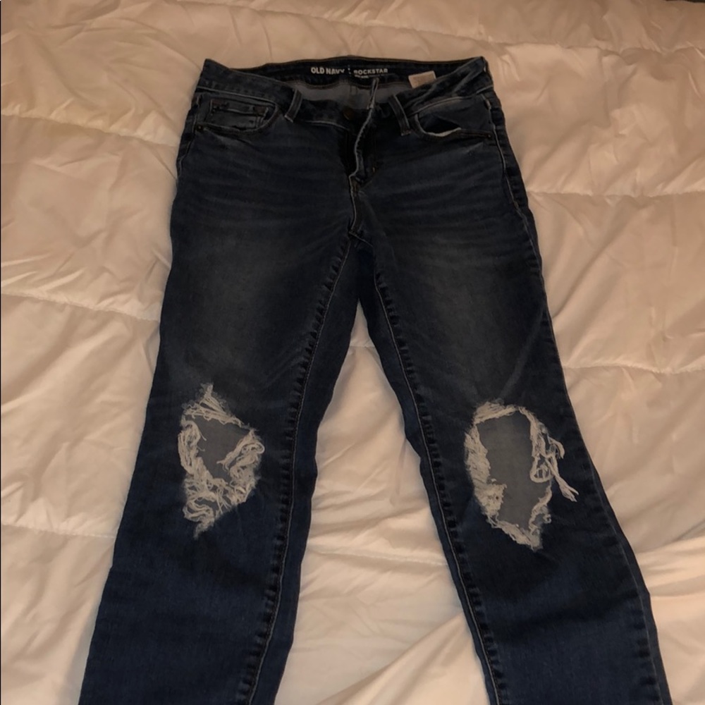 Old Navy Skinny Rockstar Jeans Midrise